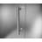 Nautis 34" x 72" Hinged Completely Frameless Shower Door-698966558