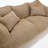 Soft Beanbag Chair With High Resilience Foam Core For 2 People-111092565