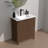 Bathroom Vanity With Ceramic Sink