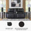 Causeuse inclinable avec console Ovellette