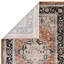 Bentancourt Medallion Black/Terracotta Area Rug-1131477690