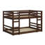 Lit superposé simple standard en bois massif Fergerson par Viv + Rae-578526221
