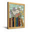 Plantes et fleurs, vitrail, fleurs, livres, fond-508591951-508591948-508591945