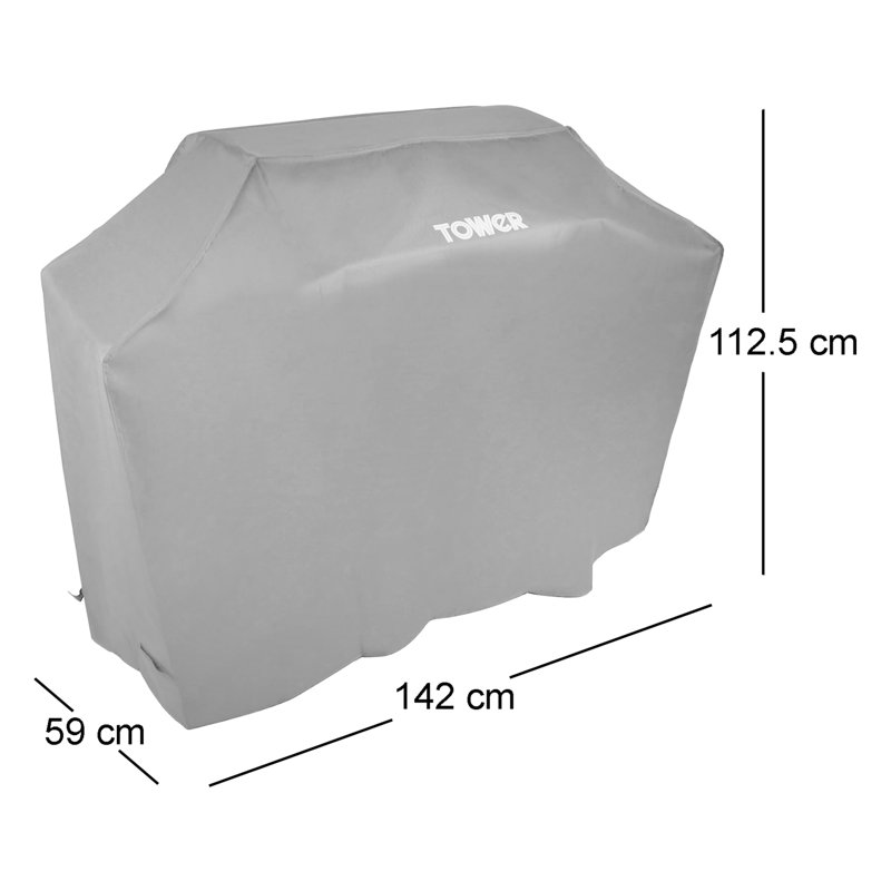Tower 142cm W x 59cm D Grill Cover