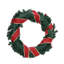 Faux Lighted Plastic Wreath-1334317153