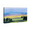 «Nature and Landscape Bright Fields Modern Green», reproduction d'art sur toile-1396290939