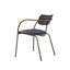 Chaise avec accoudoirs rembourrée Rayvone