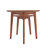 Amarius Nesting End Tables, Set of 2, Mid-Century Modern Triangular Design, Space-Saving Accent Side Tables, Warm Chestnut Finish, 24 in. Width