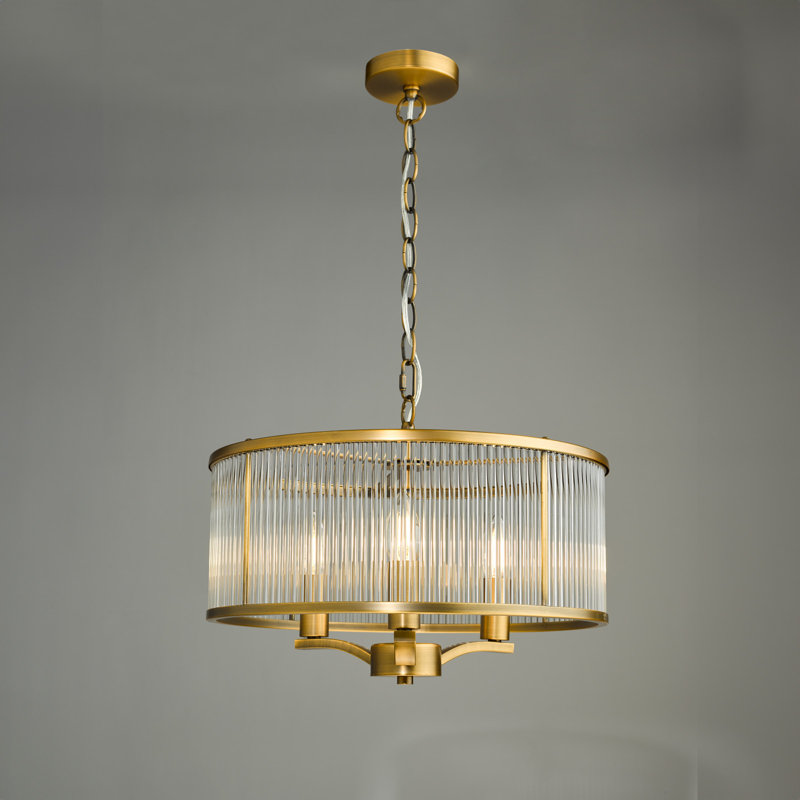 3 - Light Antique Bronze Pendant