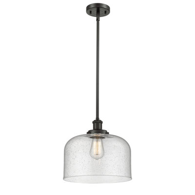 Ballston Urban Bell - 1 Light 12" Stem Hung Mini Pendant