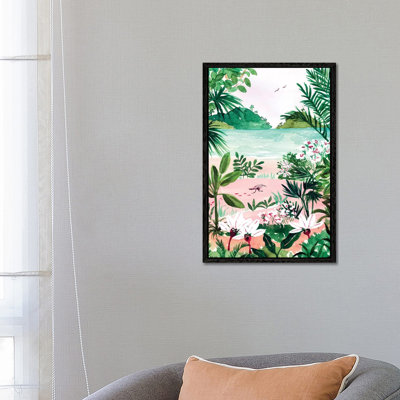 Seaside Meadow by Sabina Fenn - Painting on Canvas