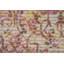 Tapis rayé abstrait moderne 6 x 9
