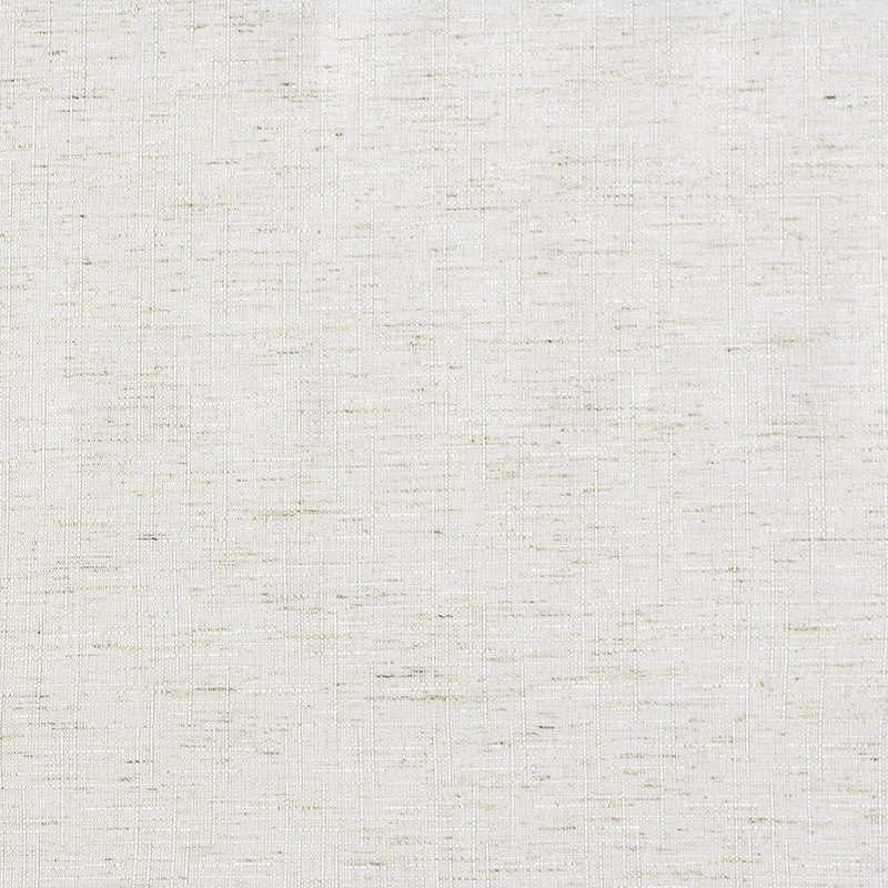 Linen Blend Semi-Sheer Rod Pocket Curtain Panel - Basics by Wayfair™, 54" W x 95" L, Pearl White