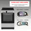 Equator Advanced Appliances Standalone 24" 2.4 Cubic Feet Ceramic burner Electric Free Standing Convection Range-100527842
