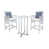 Structure grise / coussin beige