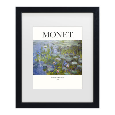 Œuvre encadrée «ologicella »par Claude Monet