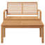 Garden Bench and Table Set