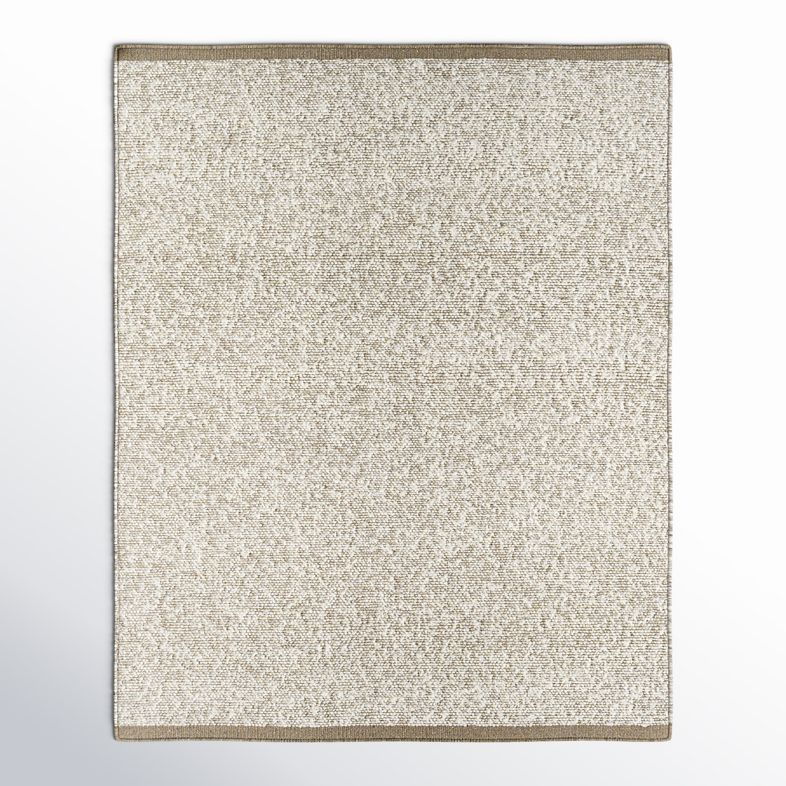 Amice Hand-Tufted Gray Rug, Rectangle 8' x 10'