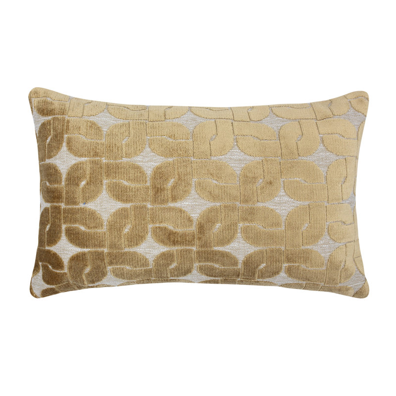 Housse et insert de coussin rectangulaire Haven, Doré, Polyester/ Bourre en polyester