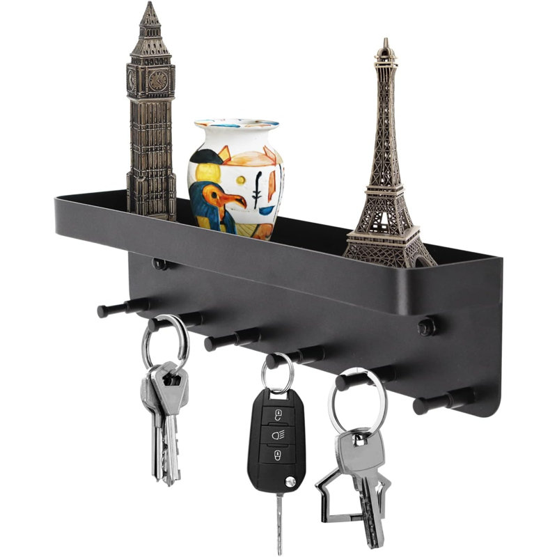Clayberg Wall Organizer with Key Hooks