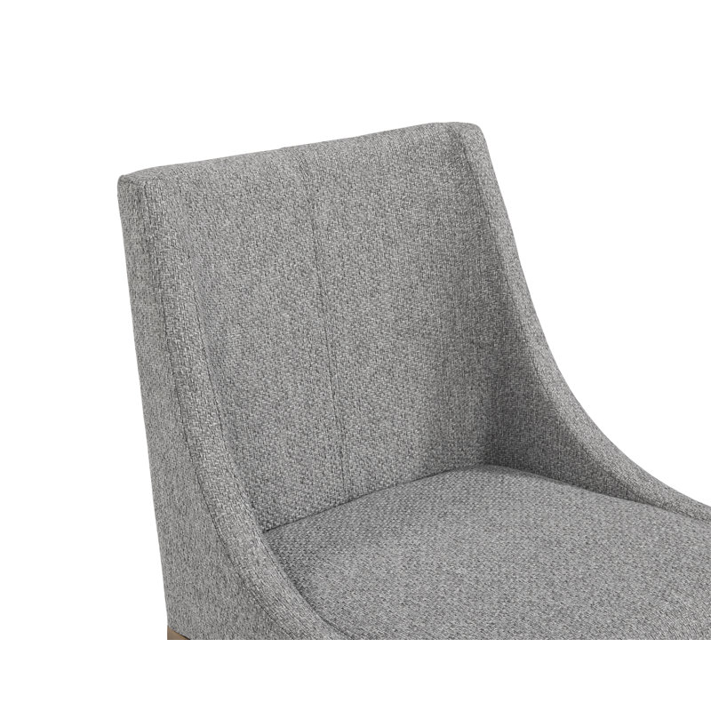 Dionne Upholstered Dining Chair, Grey