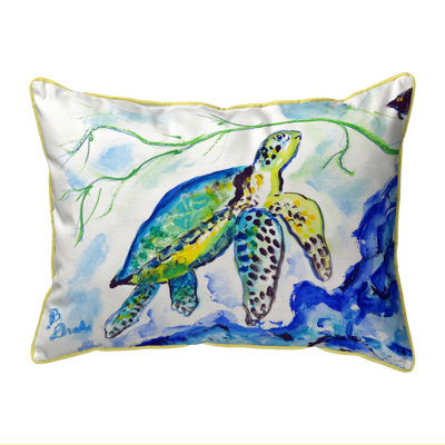  Housse et coussin rectangulaires d'extérieur Sea Turtle