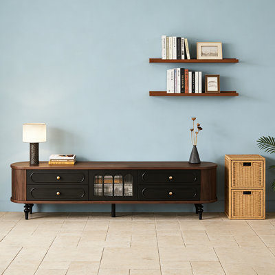 Meuble télé léger avec rangement de luxe