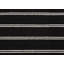 Tapis noir touffeté à rayures Yohan-1904048816