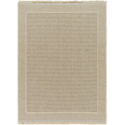 Klara Boho Jute-Look Beige Area Rug