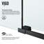 Porte de douche coulissante sans cadre avec verre transparent 3/8 po l 52-56 po x H 74 po Elan-98714377