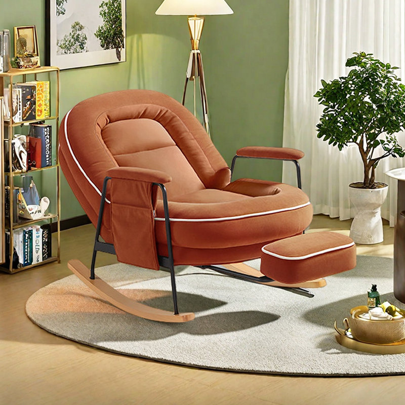 Fauteuil à bascule Casual Casual, Orange