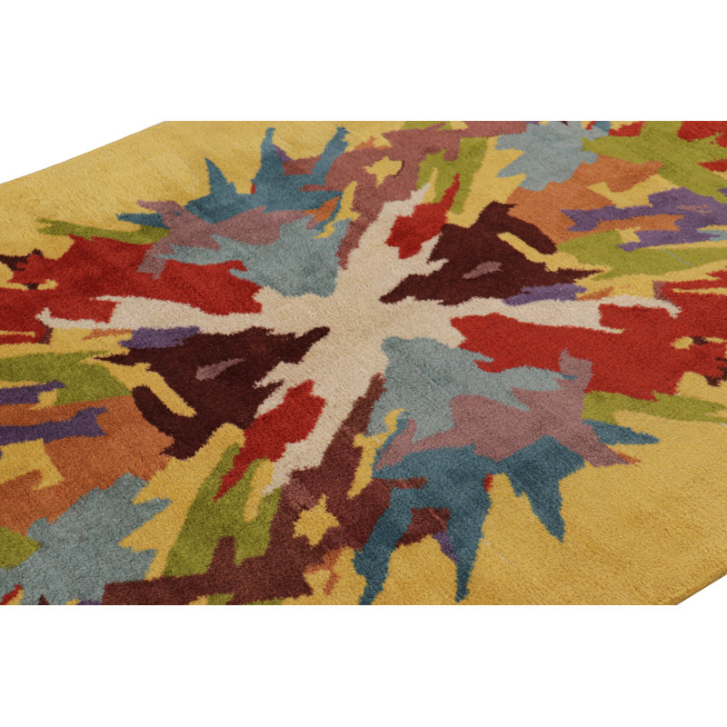 One-of-a-Kind Rectangle 5'2" X 8'2" Hand Knotted Area Rug