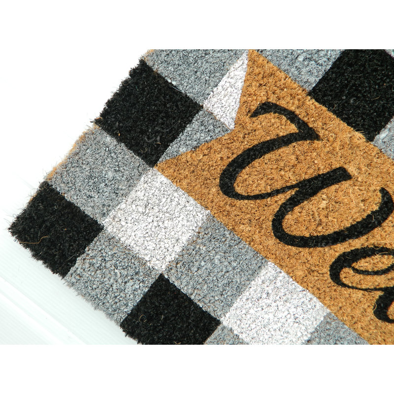 Bloomingburg Non-Slip Outdoor Doormat