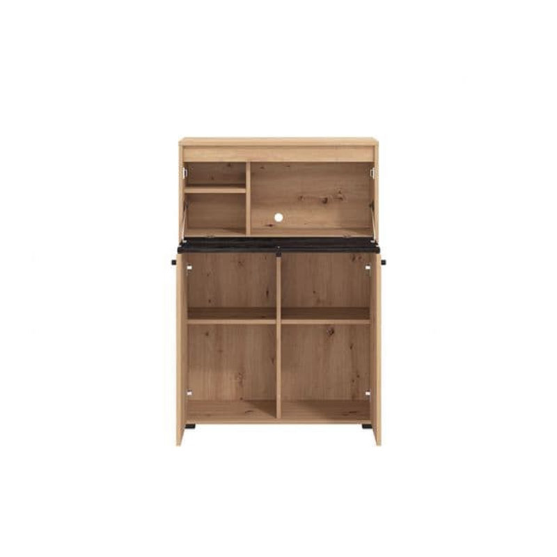 80Cm W Rectangular Armoire desk