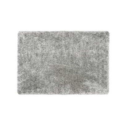 My Lux Deep Pile Silver Rug