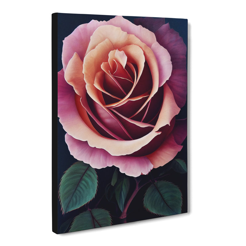 Rose Traditional Vol.2 - Wrapped Canvas, 60cm H x 40cm W x 3cm D