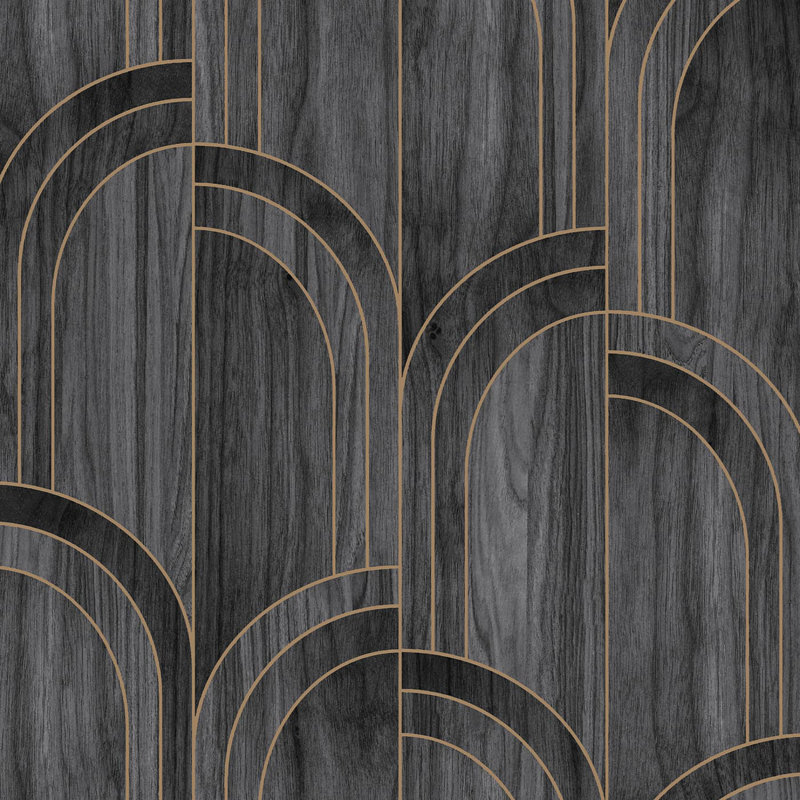Sublime Brick Vinyl Metallic Wallpaper Double Roll, Black