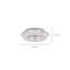 Levan Glass Flush Mount-97872129