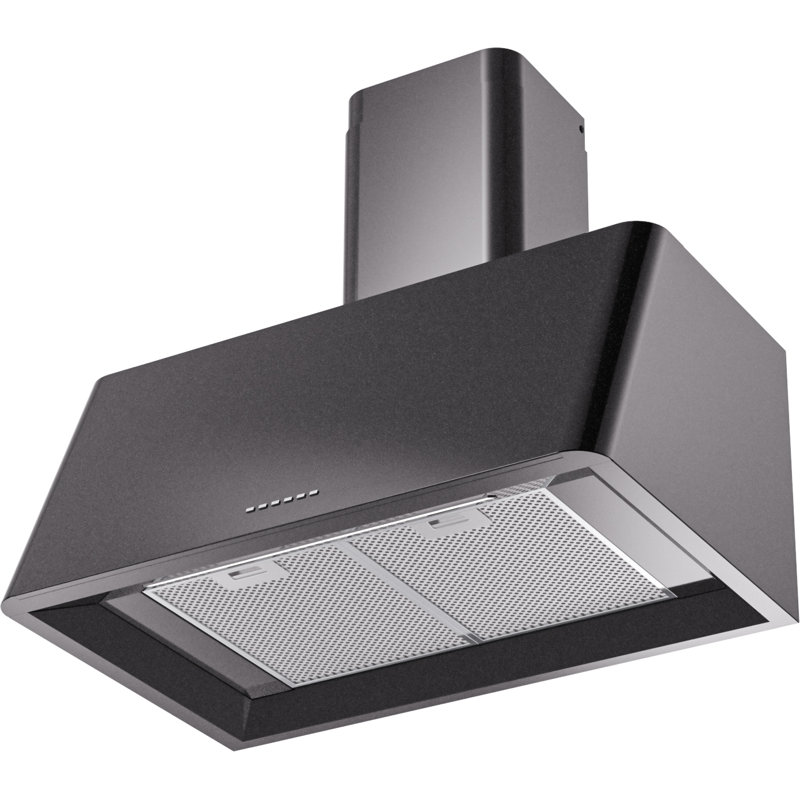 ILVE Nostalgie II 30 in Range Hood, Glossy Black, 30"