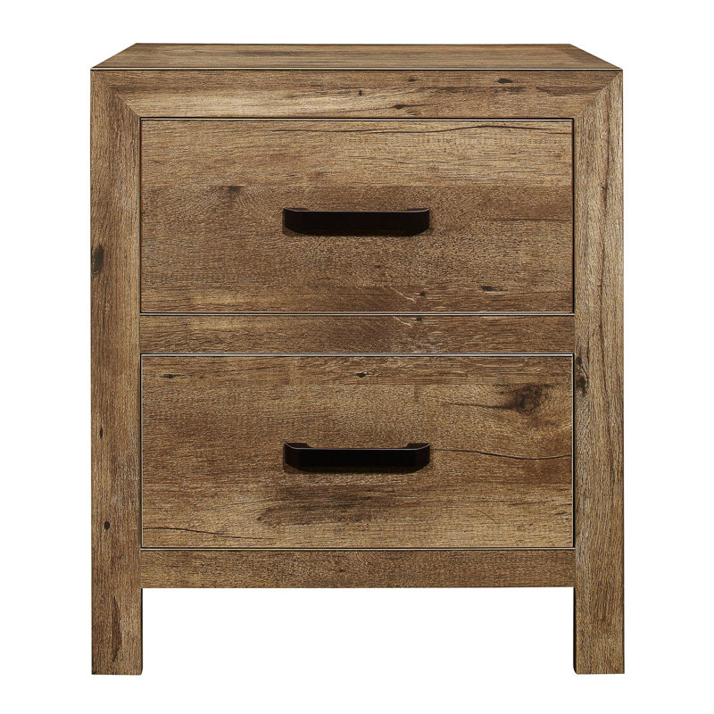 Table de chevet Deni, Brun