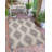 Ariat Moroccan Diamonds Ivory and Beige Indoor Outdoor Machine Washable Area Rug-1980531684