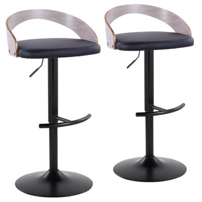 Tabouret de bar réglable et pivotant Grotto