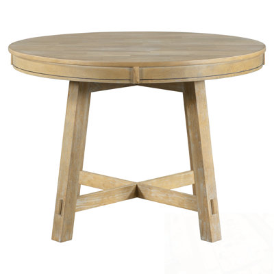 Extendable Dining Table with Removable Middle Leaves