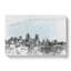 Philadelphia Skyline In Abstract - Wrapped Canvas Print-55341665