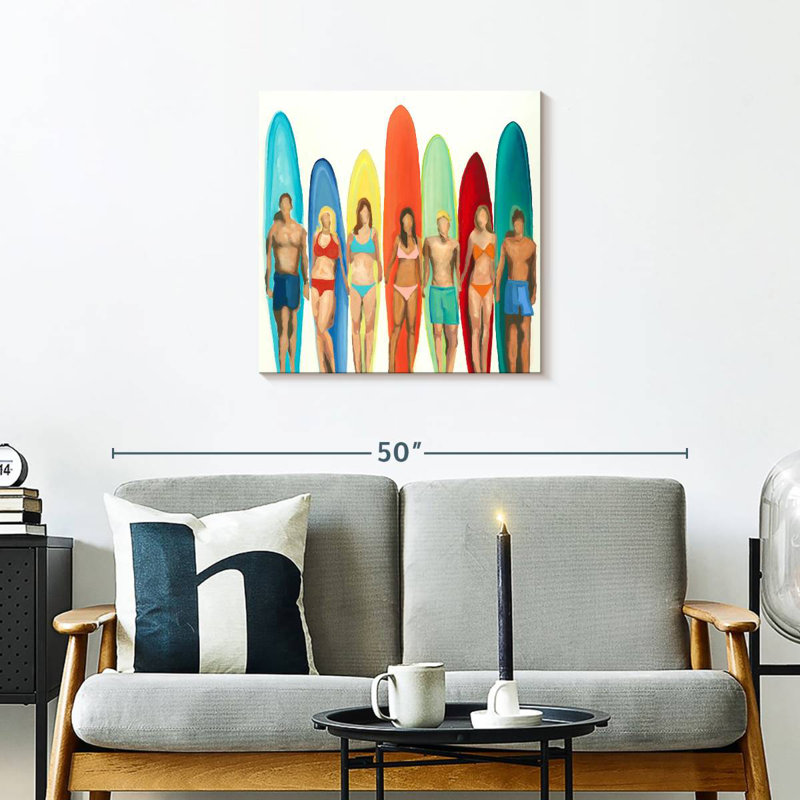 Senne Surfers, H 24 po x l 24 po