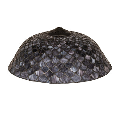 16" Wide Tiffany Fishscale Shade