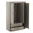Stylish And Functional Three-Door Wardrobe With Built-In Mirror And Ample Storage-107148474