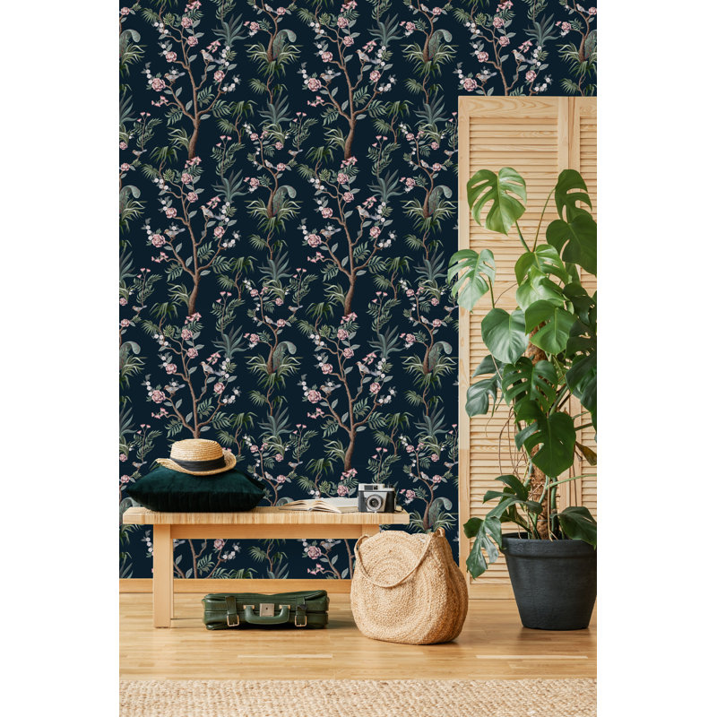 Panneau de papier peint Fairmont, L 18,75 po x l 25 po, Vinyle