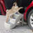 PETMAKER 3-Step Pet Stairs for Small Dogs, Tan