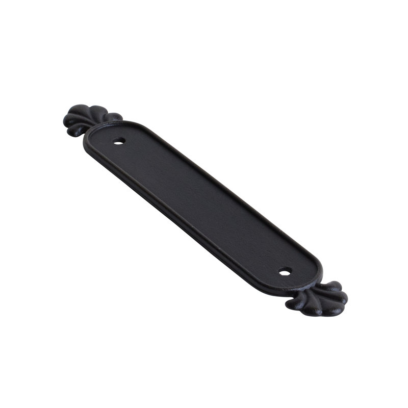 Backplate, 5.25" H x 1" W x 0.12" D, Medium Bronze
